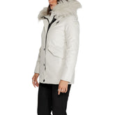 Blauer White Polyester Parka